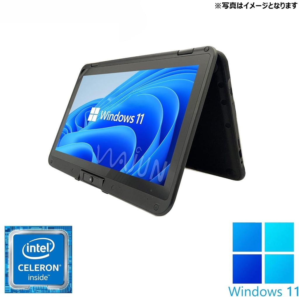【第4世代Celeron】Win11/Webカメラ/Bluetooth/オフィス MousePro P116BL / 11.6型 /タッチパネル/Celeron N4100/Win11 Pro/MS